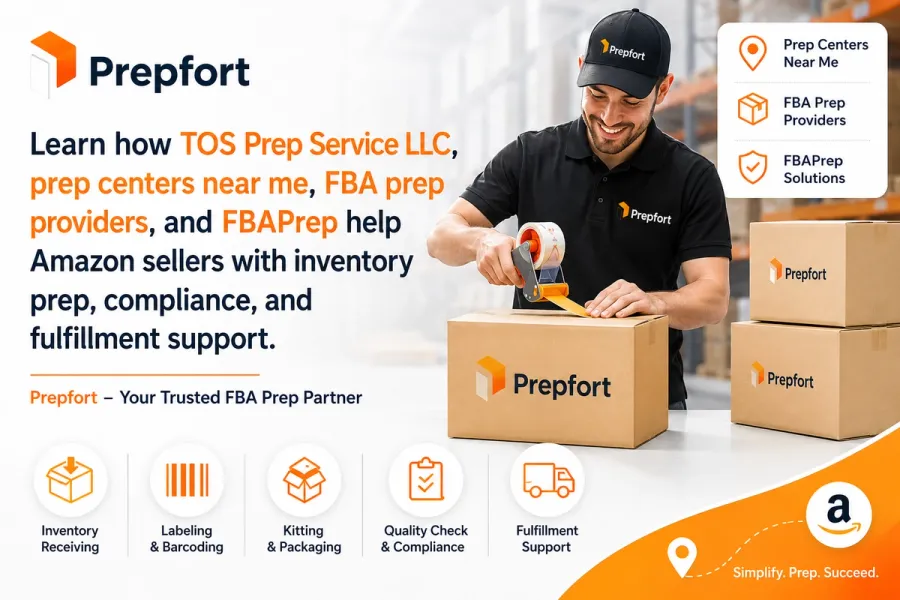 Amazon FBA Prep Services: TOS Prep Service LLC, Prep Centers Near Me, and FBAPrep