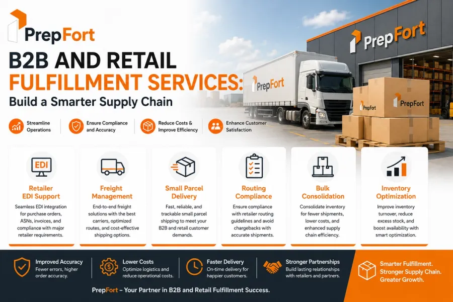 B2B and Retail Fulfillment Services: Build a Smarter Supply Chain