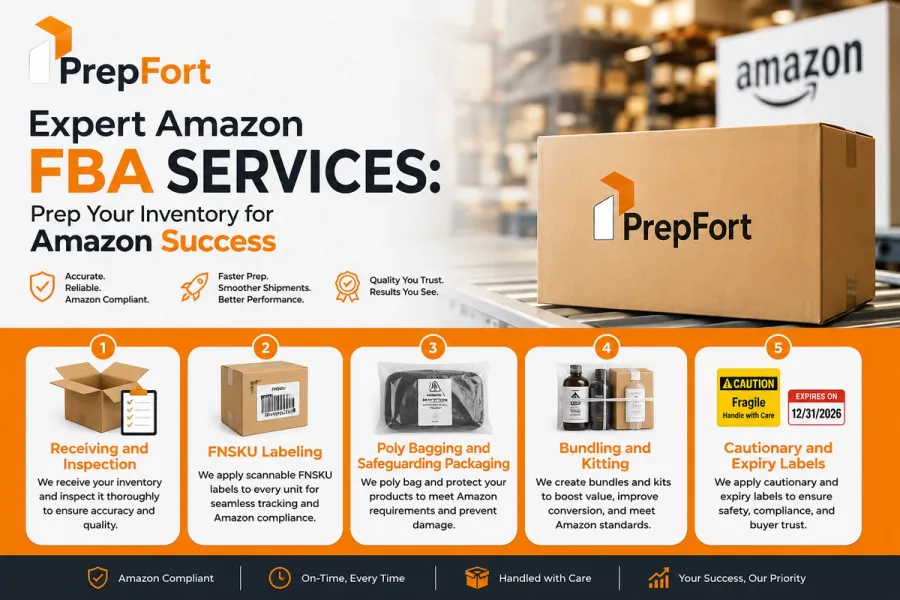 Expert Amazon FBA Services Prep Your Inventory for Amazon Success