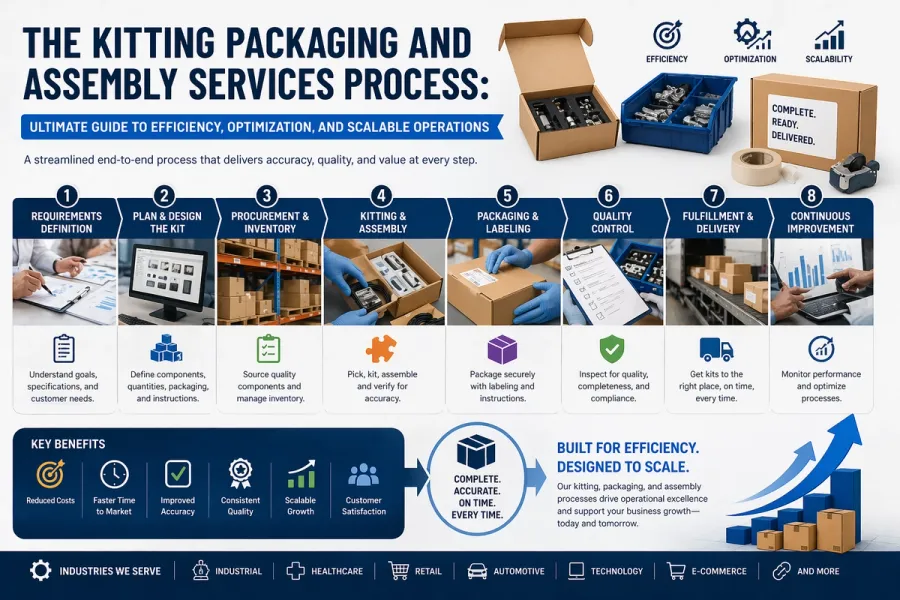 The Kitting Packaging and Assembly Services Process: Ultimate Guide to Efficiency, Optimization, and Scalable Operations