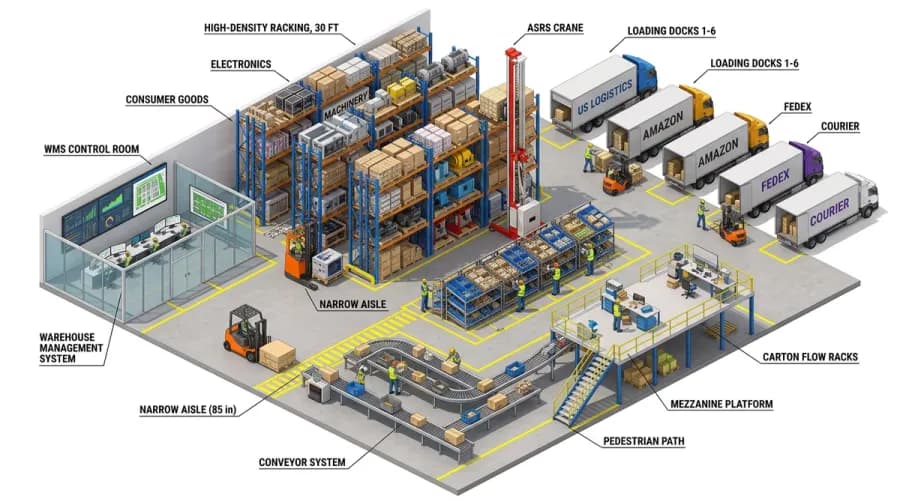 Wearing House and Storage: Complete Multi-Purpose Warehouse Solutions USA 2026